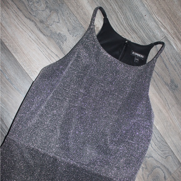 Black/Silver Party Dress 🖤 - Picture 2 of 9